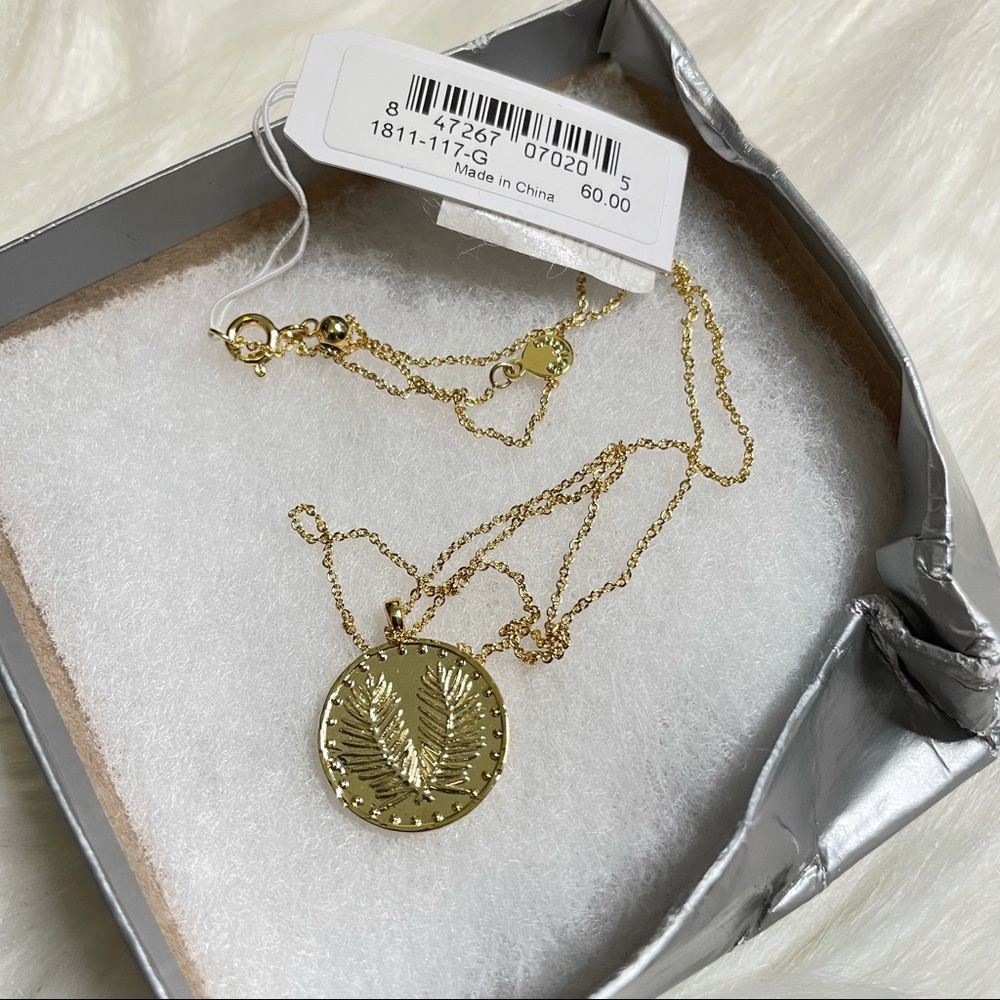 Gold plated necklace